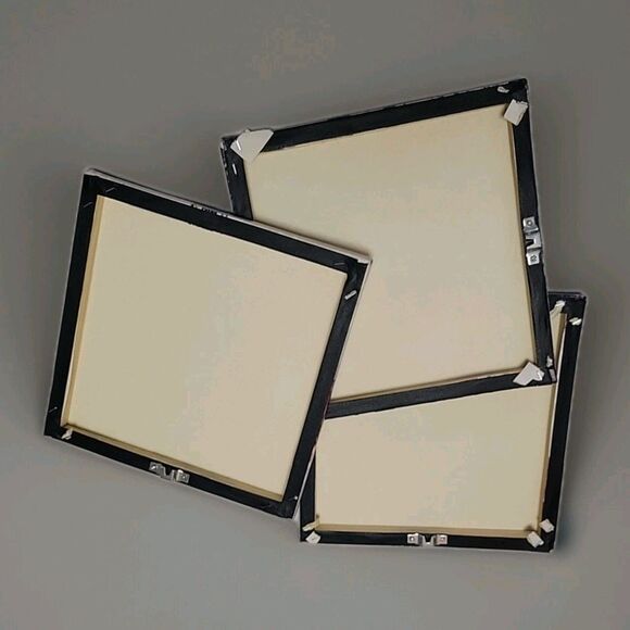 Set Of 3 Paris Eiffel Tower Canvas Landscape Wall Art Ready To Hang(12X12inch*3) - Picture 7 of 7